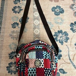 Kipling Multicolor Polka Dot Bag